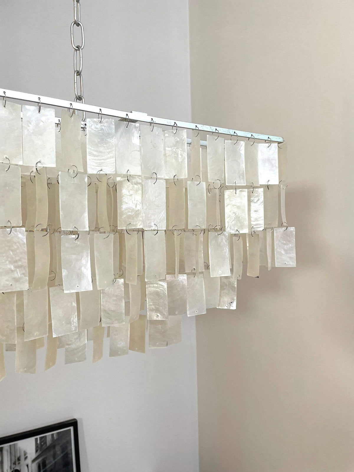Metavaya Chandelier Skye Linear Tiered Chandelier Skye Linear Tiered Chandelier- Buy online