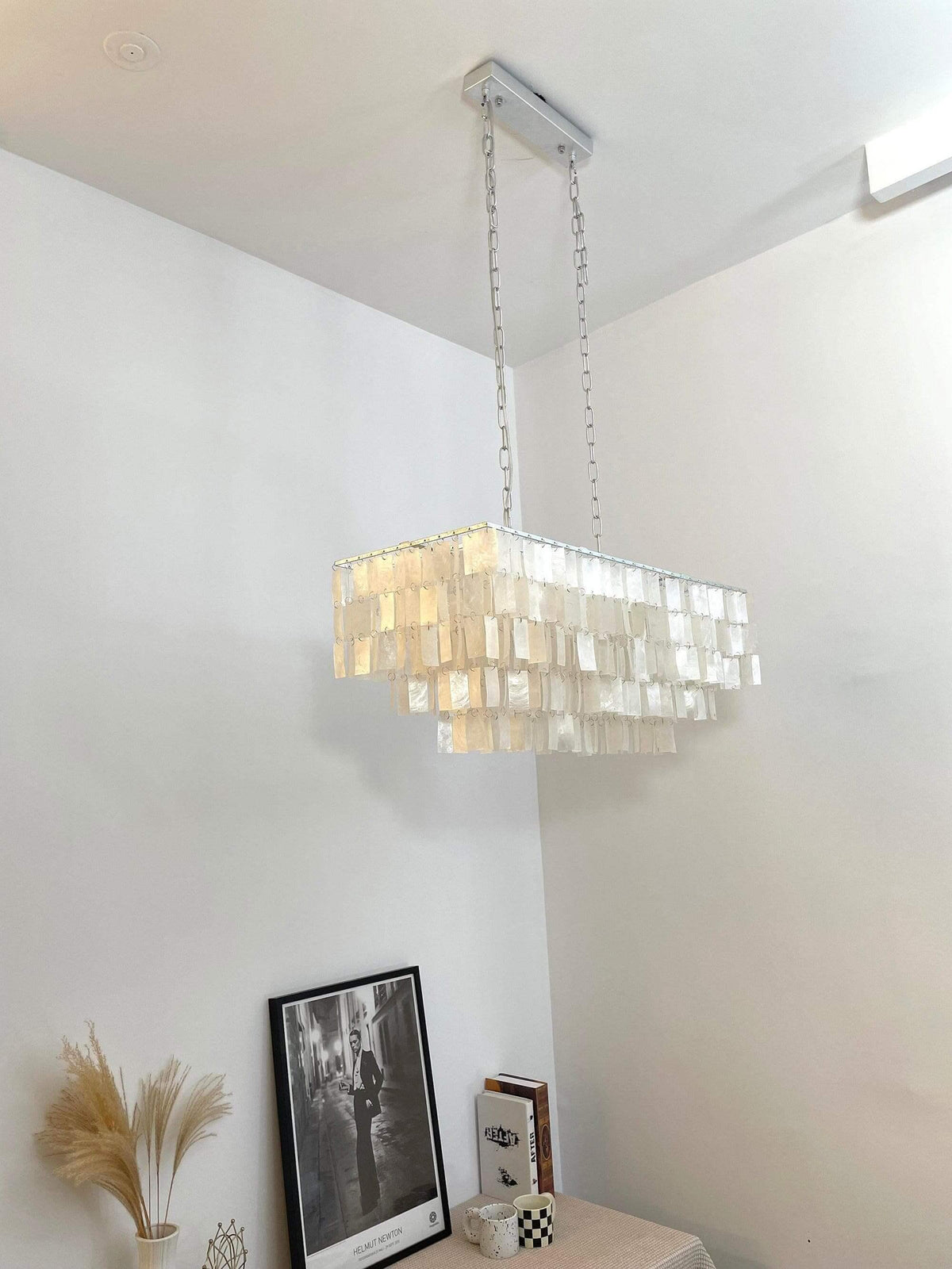 Metavaya Chandelier Skye Linear Tiered Chandelier Skye Linear Tiered Chandelier- Buy online