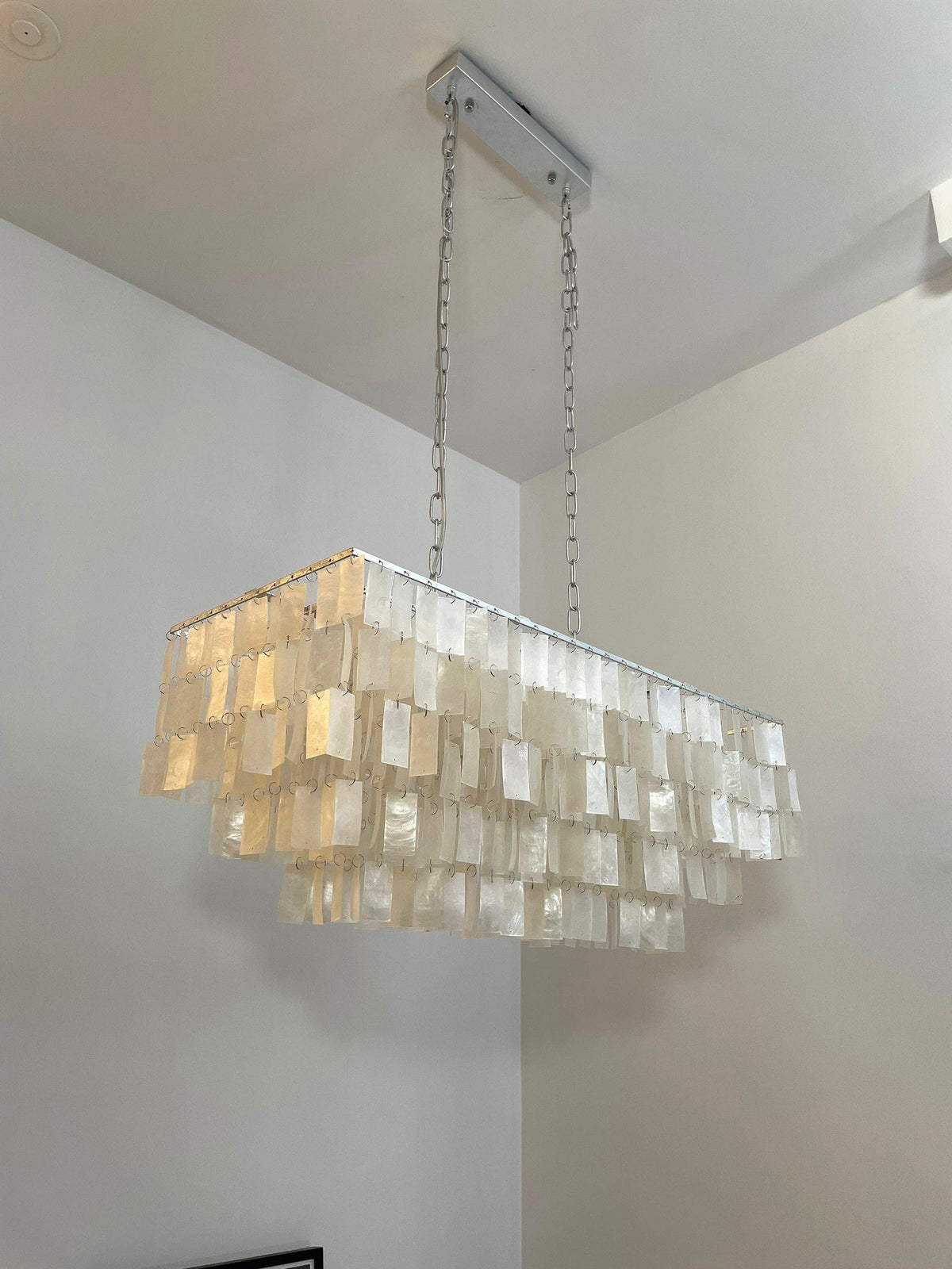 Metavaya Chandelier Skye Linear Tiered Chandelier Skye Linear Tiered Chandelier- Buy online