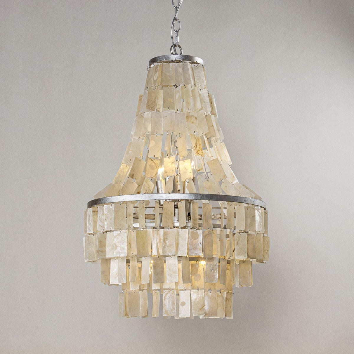 Metavaya Chandelier Skye Shell Chandelier Skye Shell Chandelier- Buy online