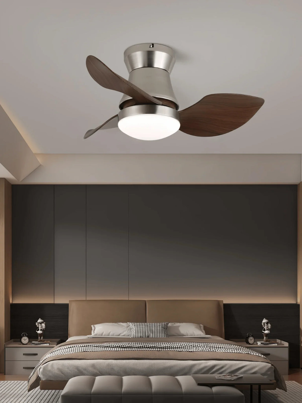 Solano Bloom Ceiling Fan Light - view 3 | Metavaya