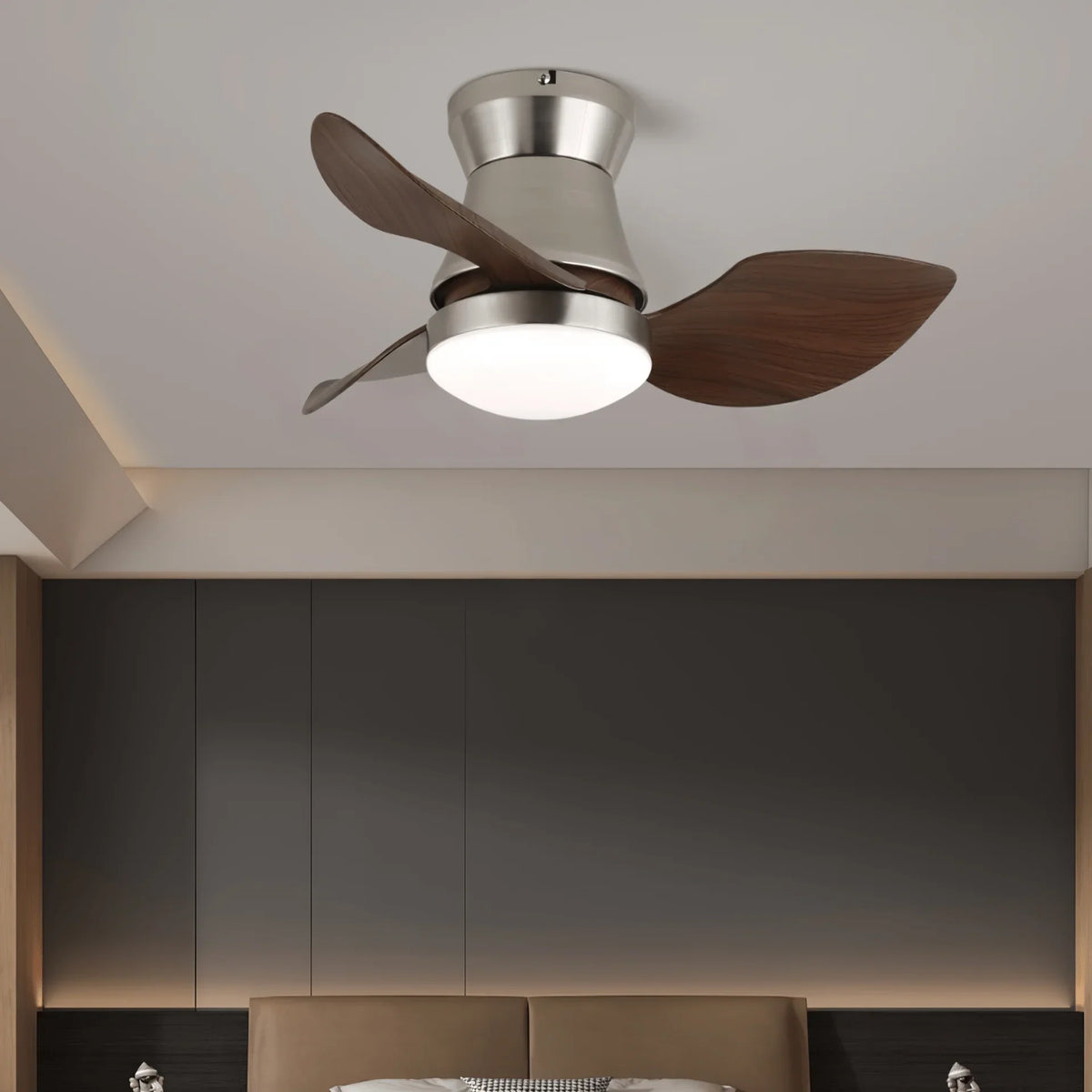 Solano Bloom Ceiling Fan Light - view 2 | Metavaya
