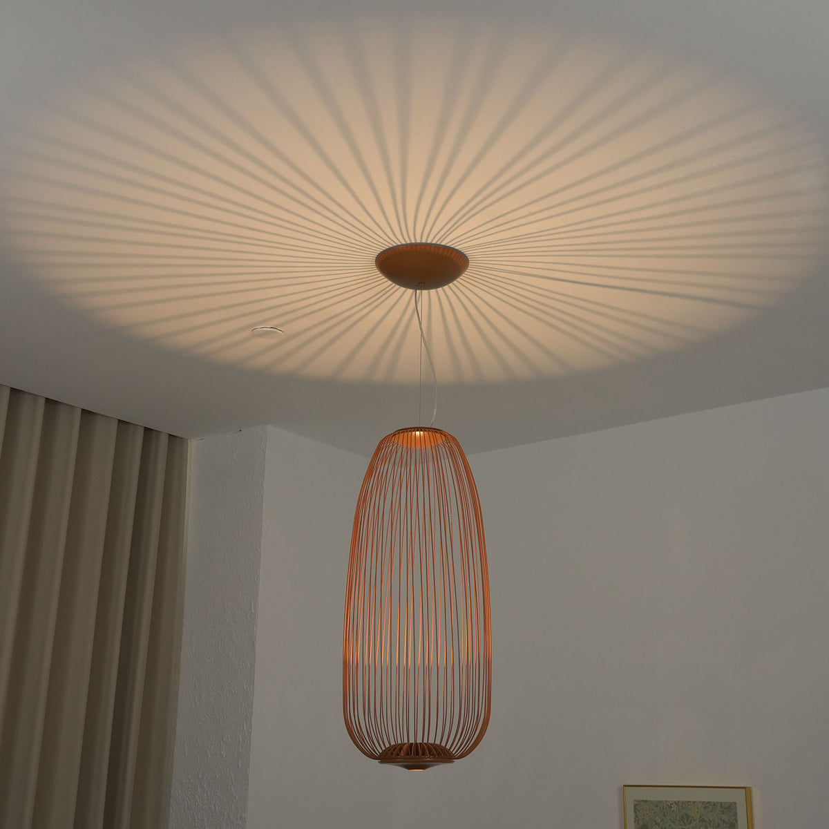 Spokes Suspension Lamp - view 2 | Metavaya