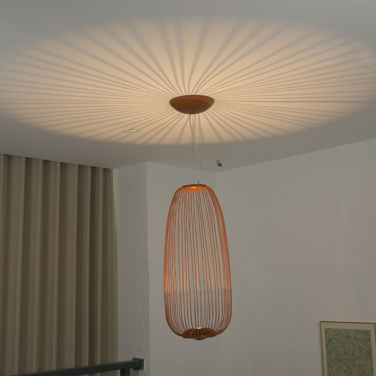 Spokes Suspension Lamp - view 3 | Metavaya