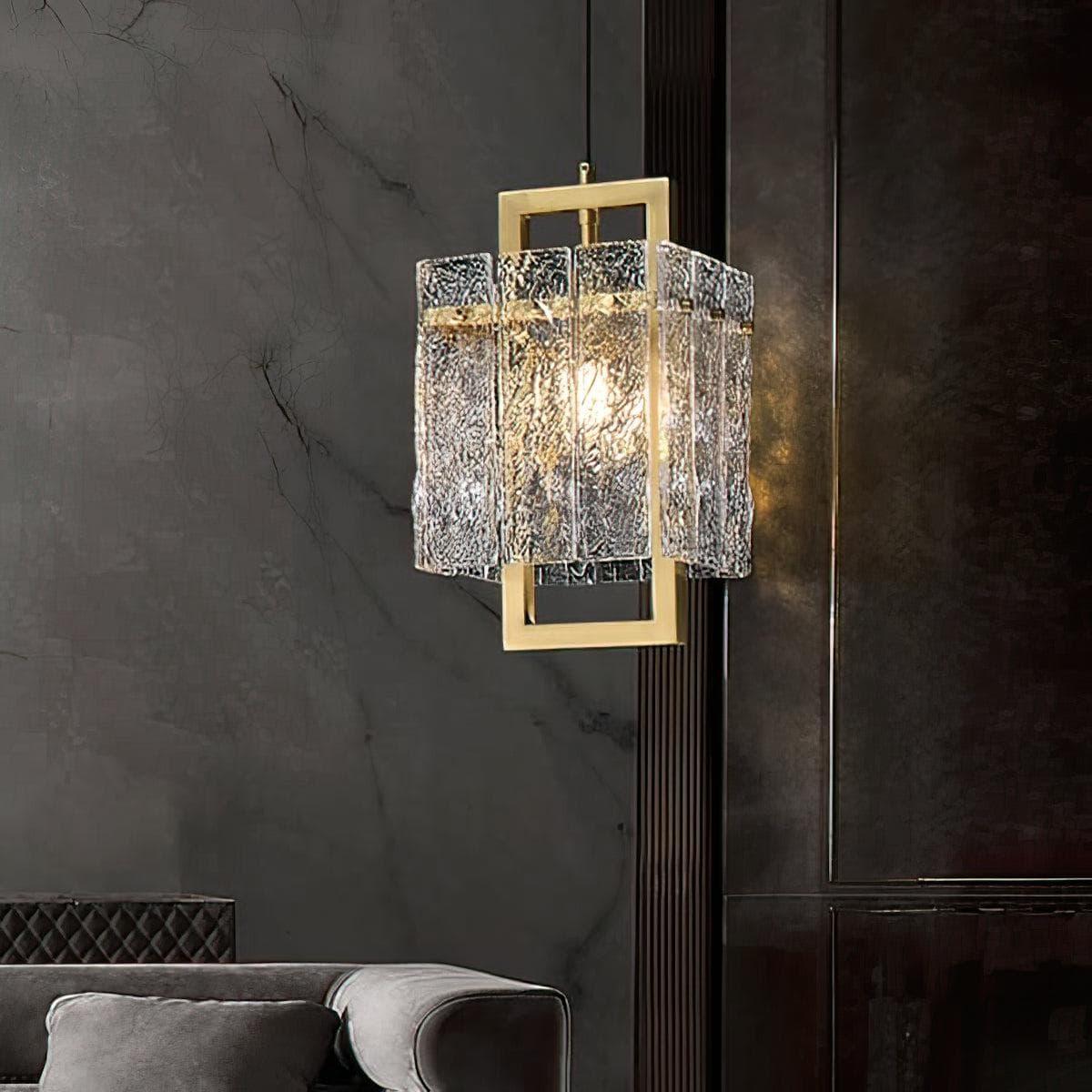 Metavaya Wall lamp Dia 20cm x H 180cm / L 7.9″ x H 70.9″ / Gold Modern Luxury Copper Pendant Light 6938617781248 M2023081501-1