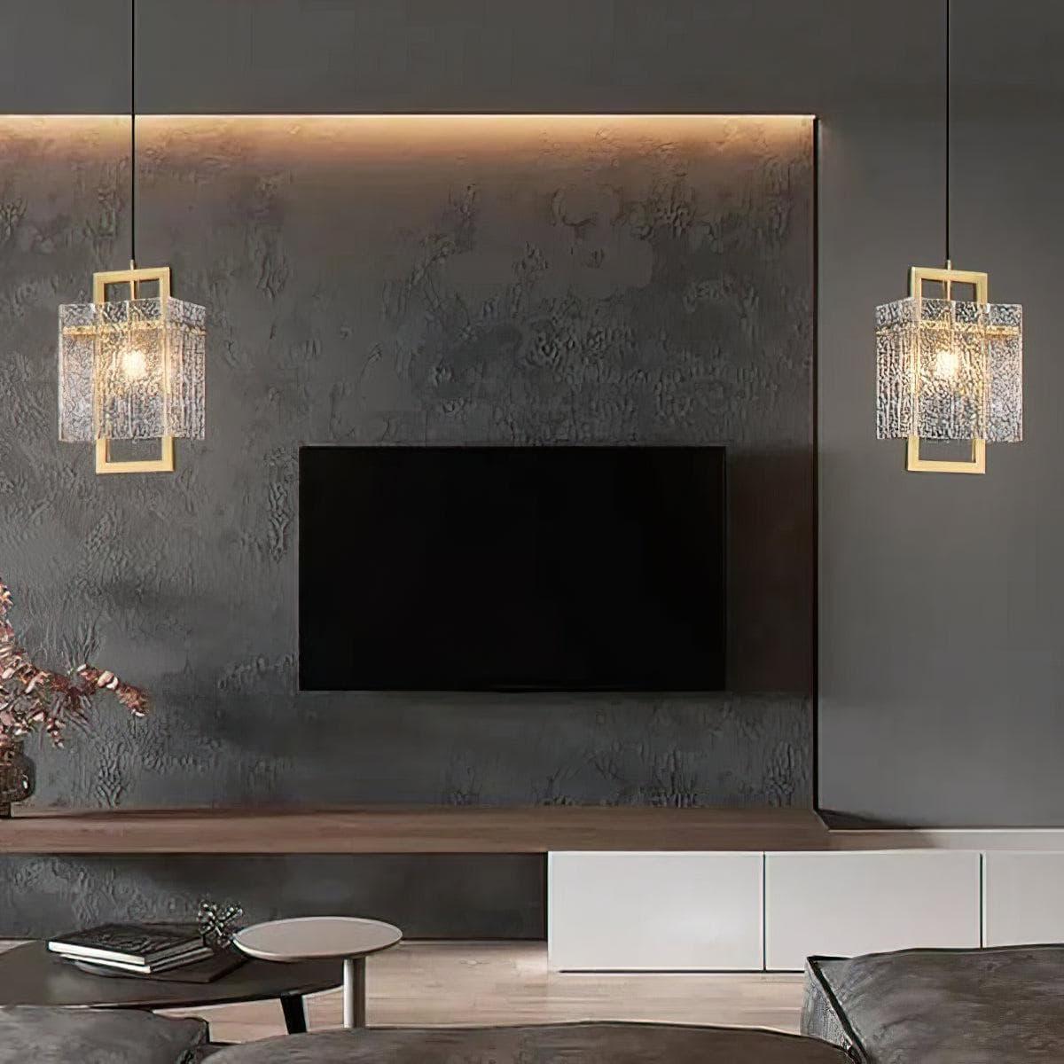 Metavaya Wall lamp Dia 20cm x H 180cm / L 7.9″ x H 70.9″ / Gold Modern Luxury Copper Pendant Light 6938617781248 M2023081501-1