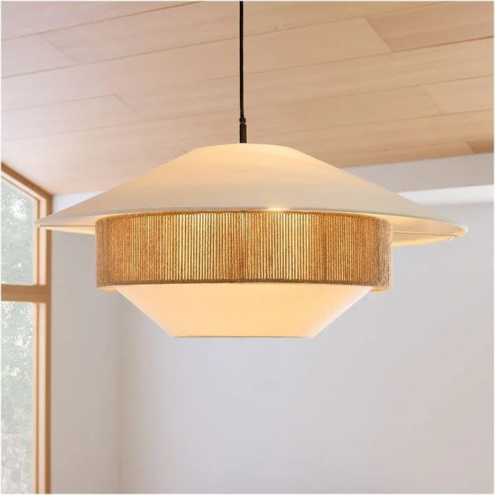 Metavaya Chandelier Dia 85cm x H40cm / natural color Stevie chandelier 6938617782030 M2023092605-1