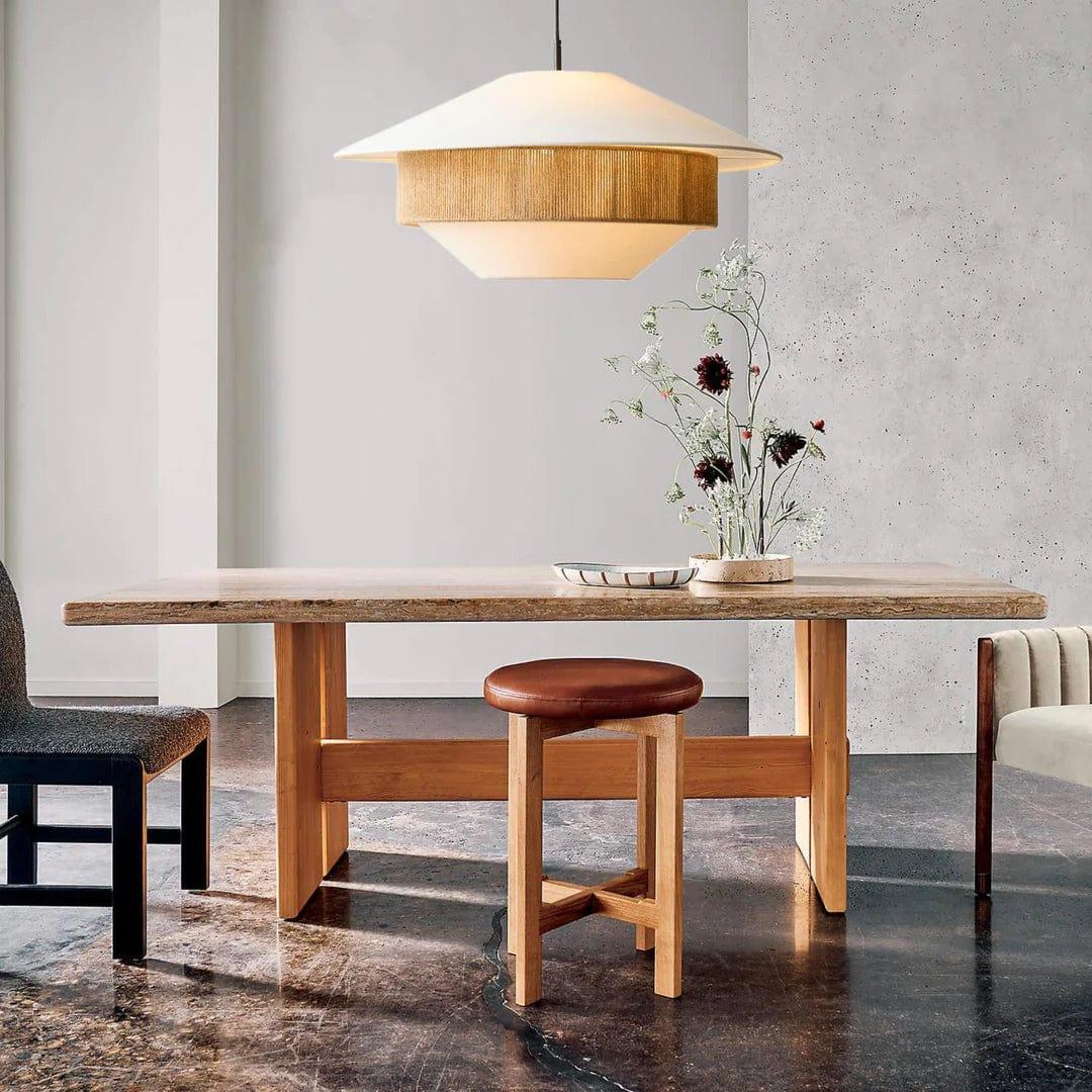 Metavaya Chandelier Dia 85cm x H40cm / natural color Stevie chandelier 6938617782030 M2023092605-1