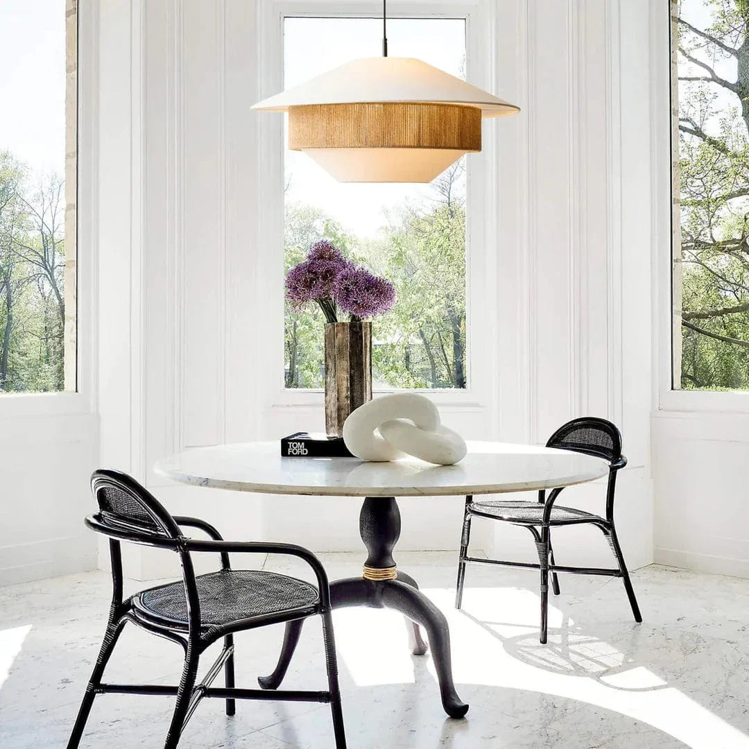 Metavaya Chandelier Dia 85cm x H40cm / natural color Stevie chandelier 6938617782030 M2023092605-1