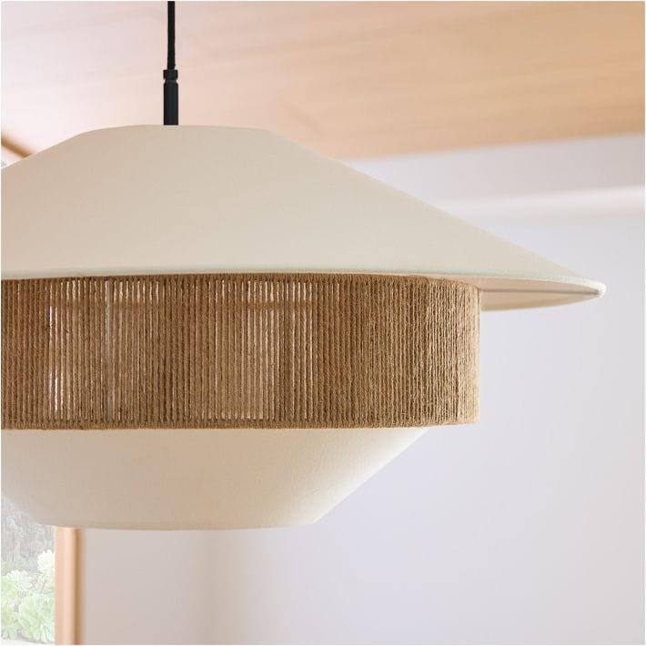 Metavaya Chandelier Dia 85cm x H40cm / natural color Stevie chandelier 6938617782030 M2023092605-1