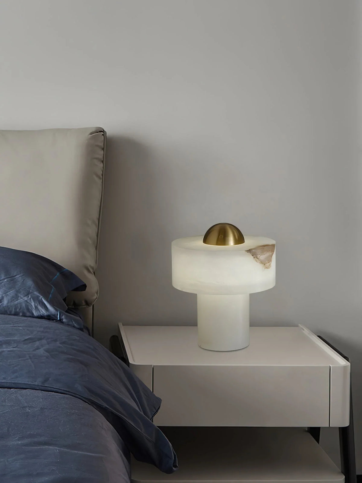 Stone Alabaster Table Light - view 8 | Metavaya