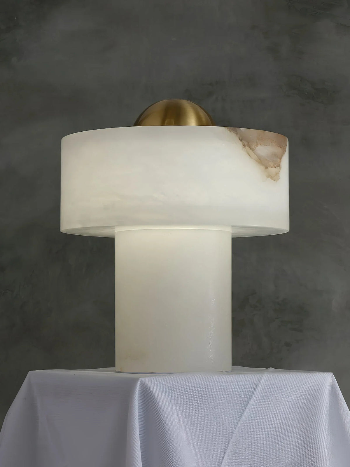 Stone Alabaster Table Light - view 12 | Metavaya