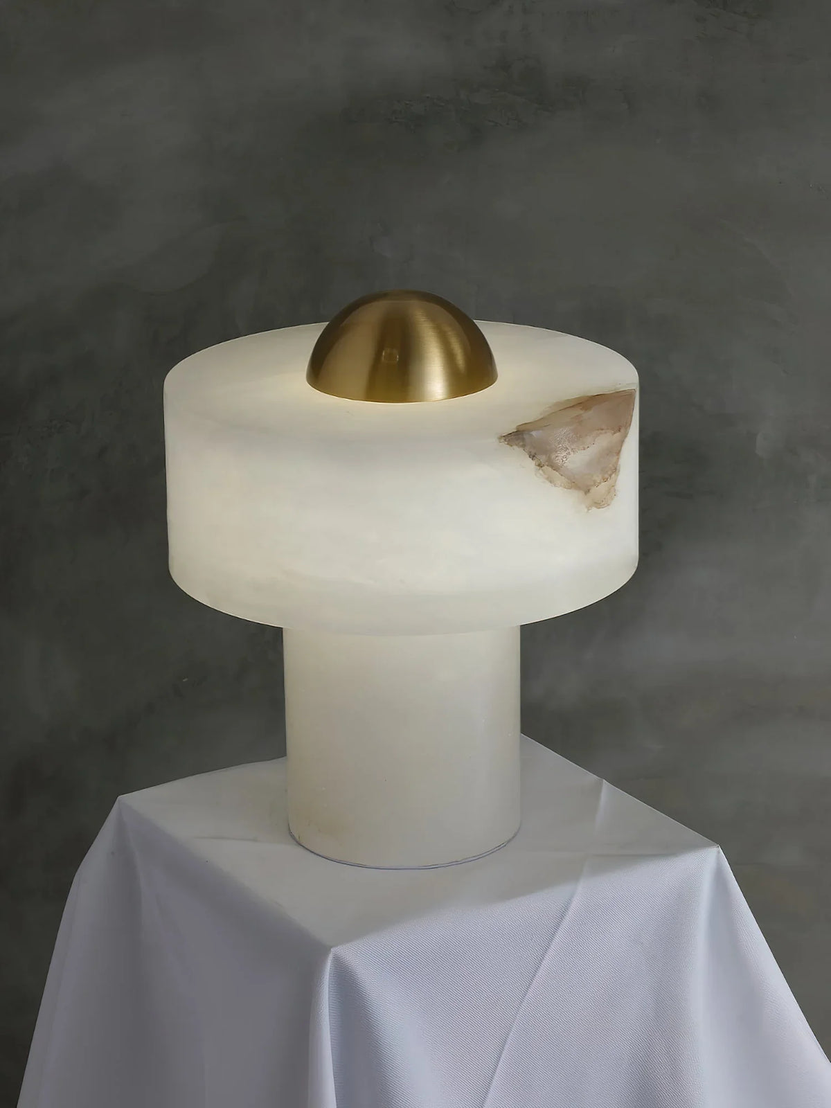 Stone Alabaster Table Light - view 10 | Metavaya