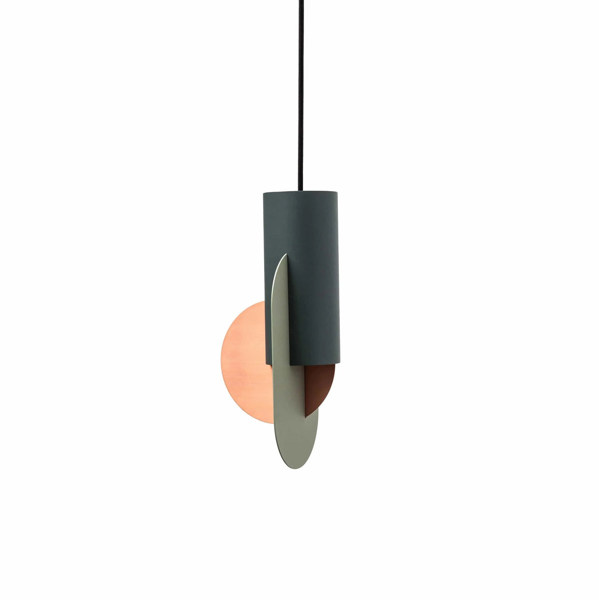 Metavaya Pendant lamp Style B Dia 25cm x H 50cm / ∅ 9.8″ x H 19.7″ / Green / Warm white Suprematic Pendant Lamp 6938617818357 M2023120604-2 Supreme Chandelier | Selected Styles