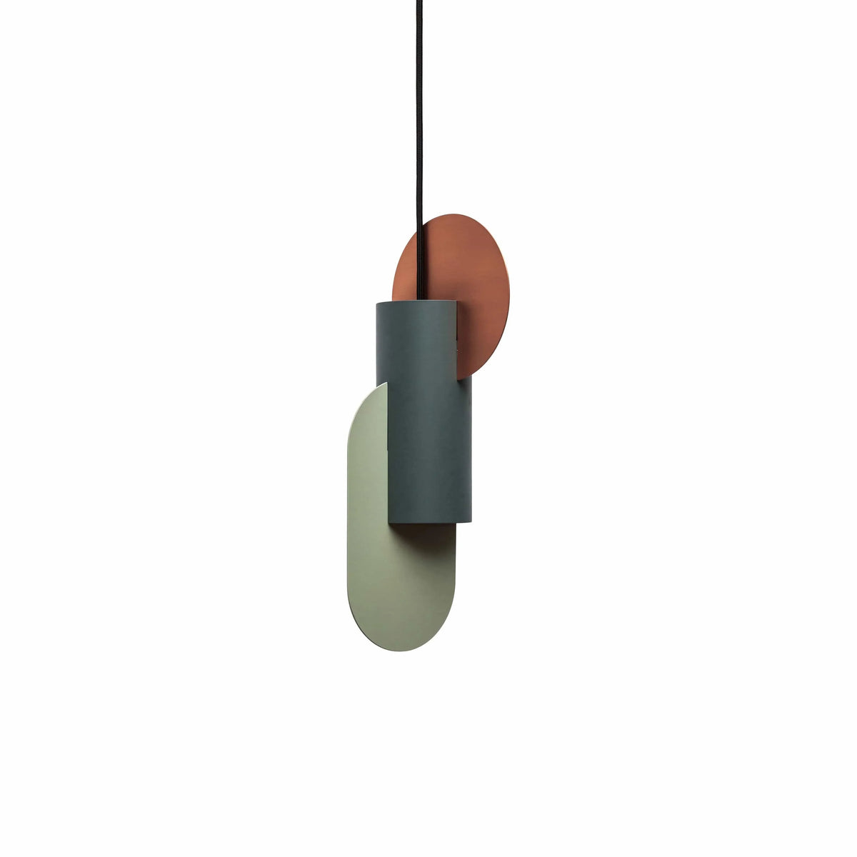 Metavaya Pendant lamp Style C Dia 25cm x H 50cm / ∅ 9.8″ x H 19.7″ / Green / Warm white Suprematic Pendant Lamp 6938617818364 M2023120604-3 Supreme Chandelier | Selected Styles