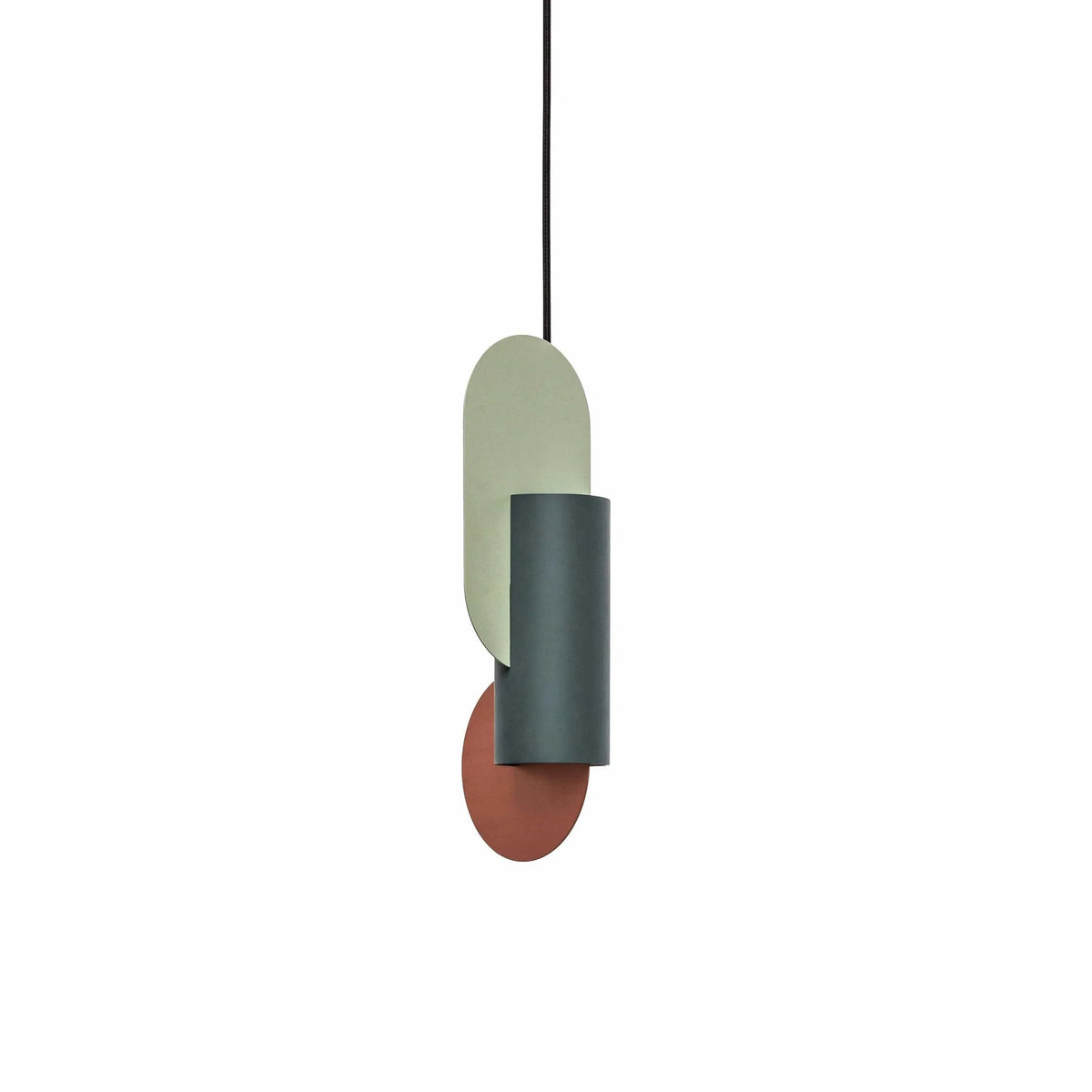 Metavaya Pendant lamp Style A Dia 25cm x H 50cm / ∅ 9.8″ x H 19.7″ / Green / Warm white Suprematic Pendant Lamp 6938617818340 M2023120604-1 Supreme Chandelier | Selected Styles