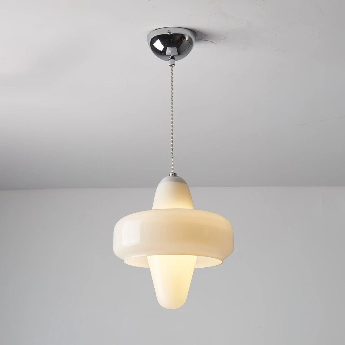Metavaya Pendant lamp Dia 44cm x H 45cm / ∅ 17.3″ x H 17.7″ / White Swan Pendant Lamp 662668847382 M2023122603-3 Swan Pendant Lamp | Special Sale