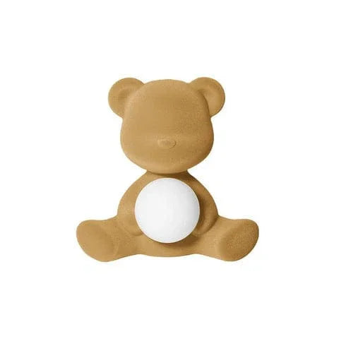 Metavaya Table lamp Dia 23cm x H 23cm / ∅ 9.1″ x H 9.1″ / Light brown / US plug Teddy Table Lamp 6938617804367 M2023102905-25