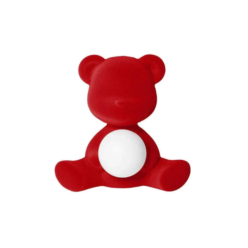 Metavaya Table lamp Dia 23cm x H 23cm / ∅ 9.1″ x H 9.1″ / Red / US plug Teddy Table Lamp 6938617804169 M2023102905-5