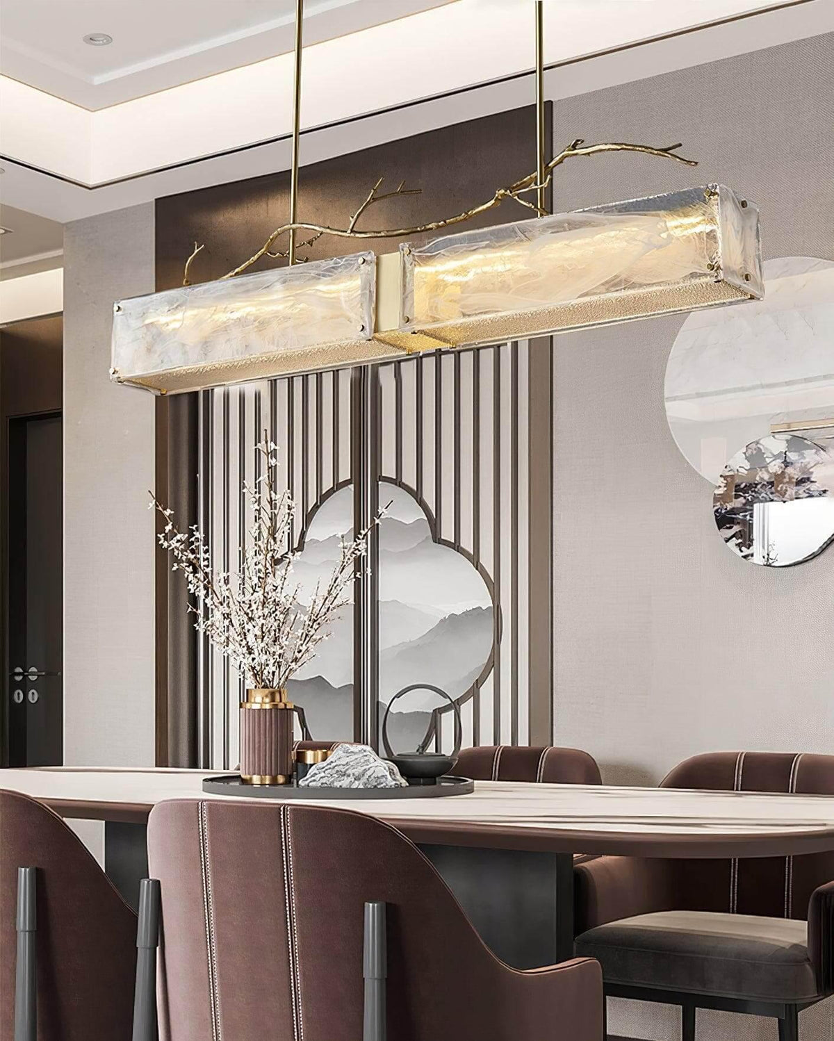 Metavaya Chandelier Thalassa Glass Chandelier Thalassa Glass Chandelier- Buy online