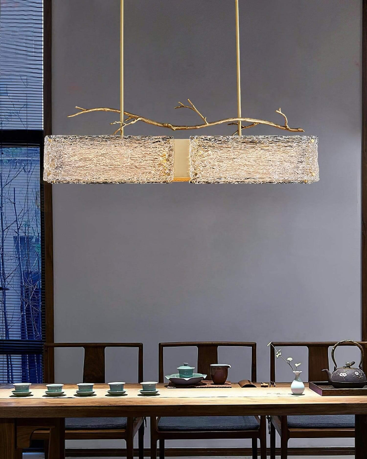 Metavaya Chandelier Thalassa Glass Chandelier Thalassa Glass Chandelier- Buy online