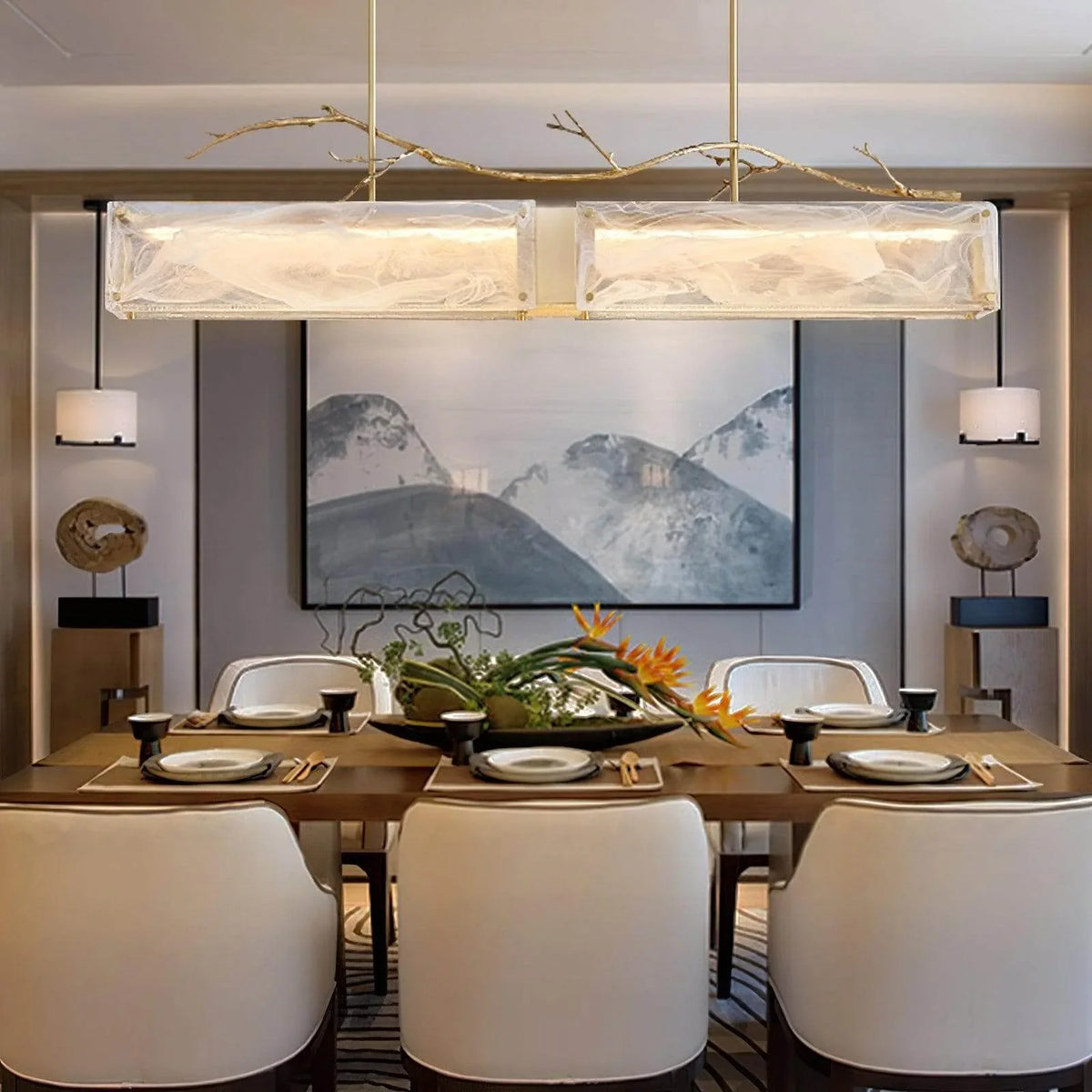 Metavaya Chandelier Thalassa Glass Chandelier Thalassa Glass Chandelier- Buy online