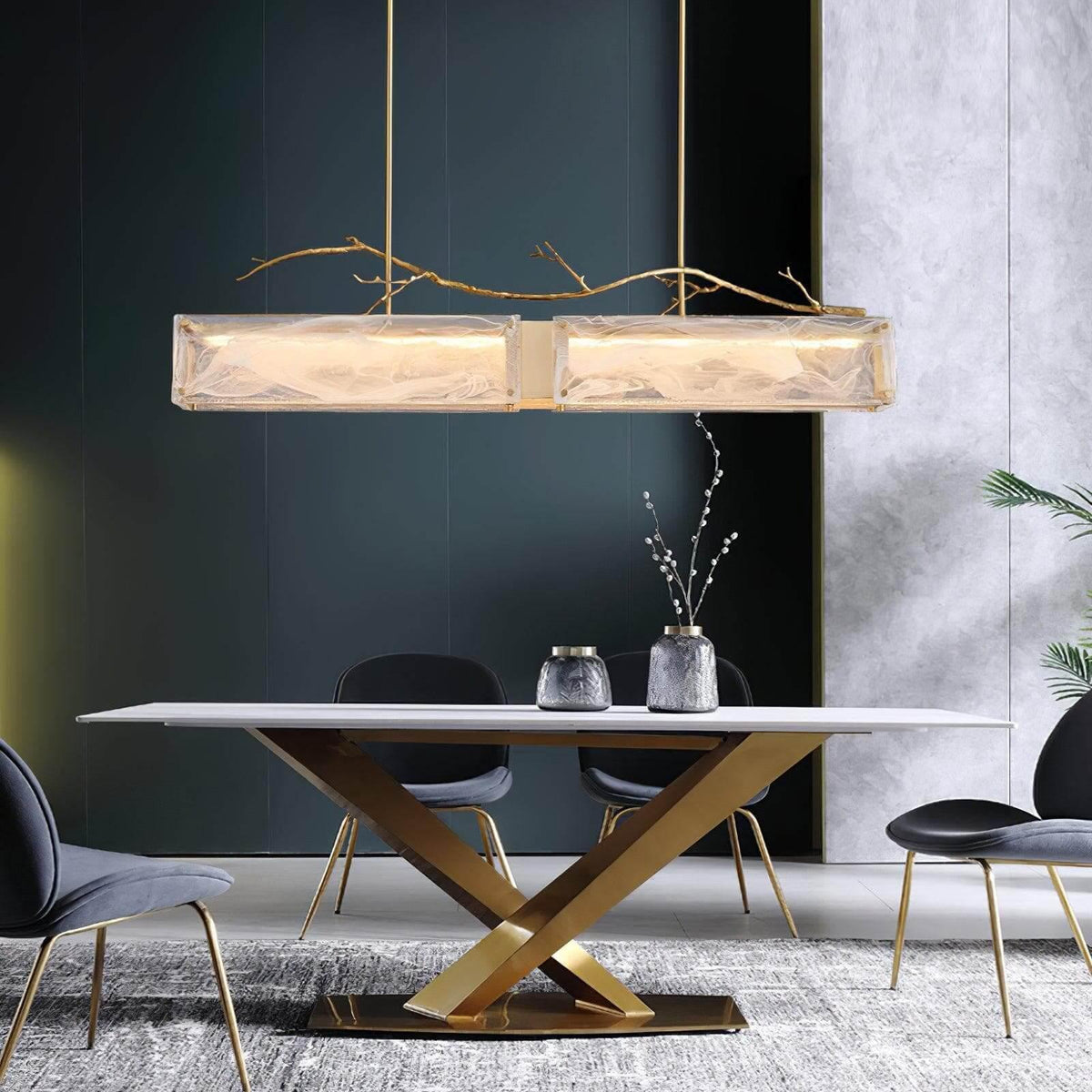 Metavaya Chandelier Thalassa Glass Chandelier Thalassa Glass Chandelier- Buy online