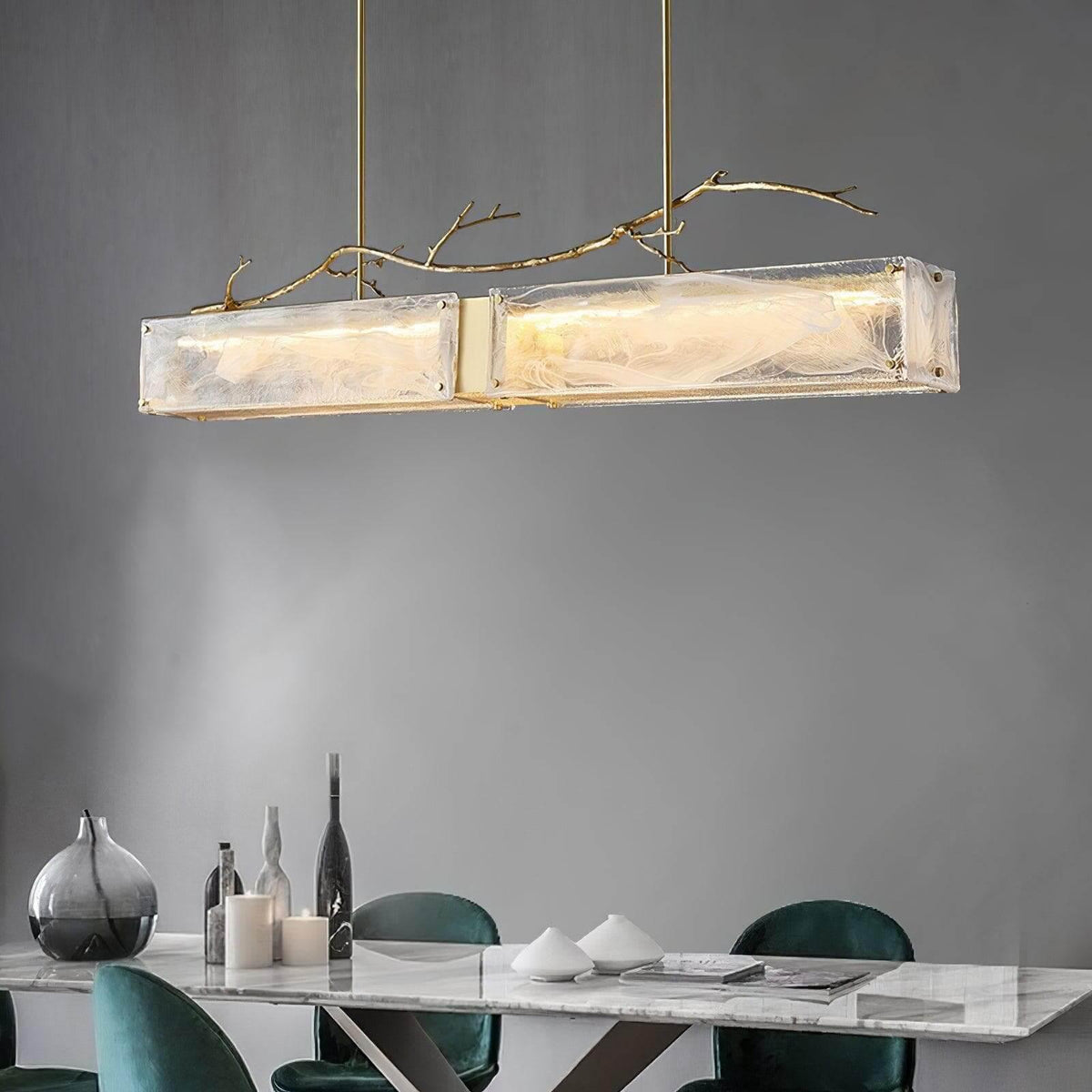 Metavaya Chandelier Thalassa Glass Chandelier Thalassa Glass Chandelier- Buy online