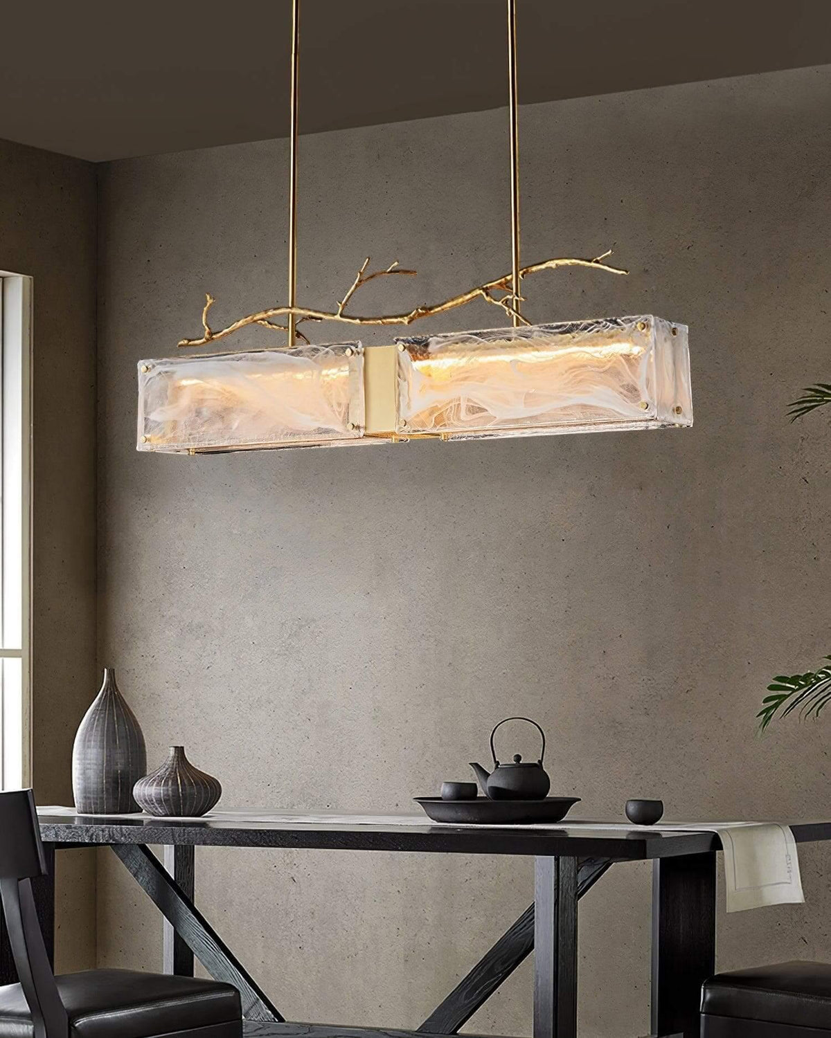 Metavaya Chandelier Thalassa Glass Chandelier Thalassa Glass Chandelier- Buy online