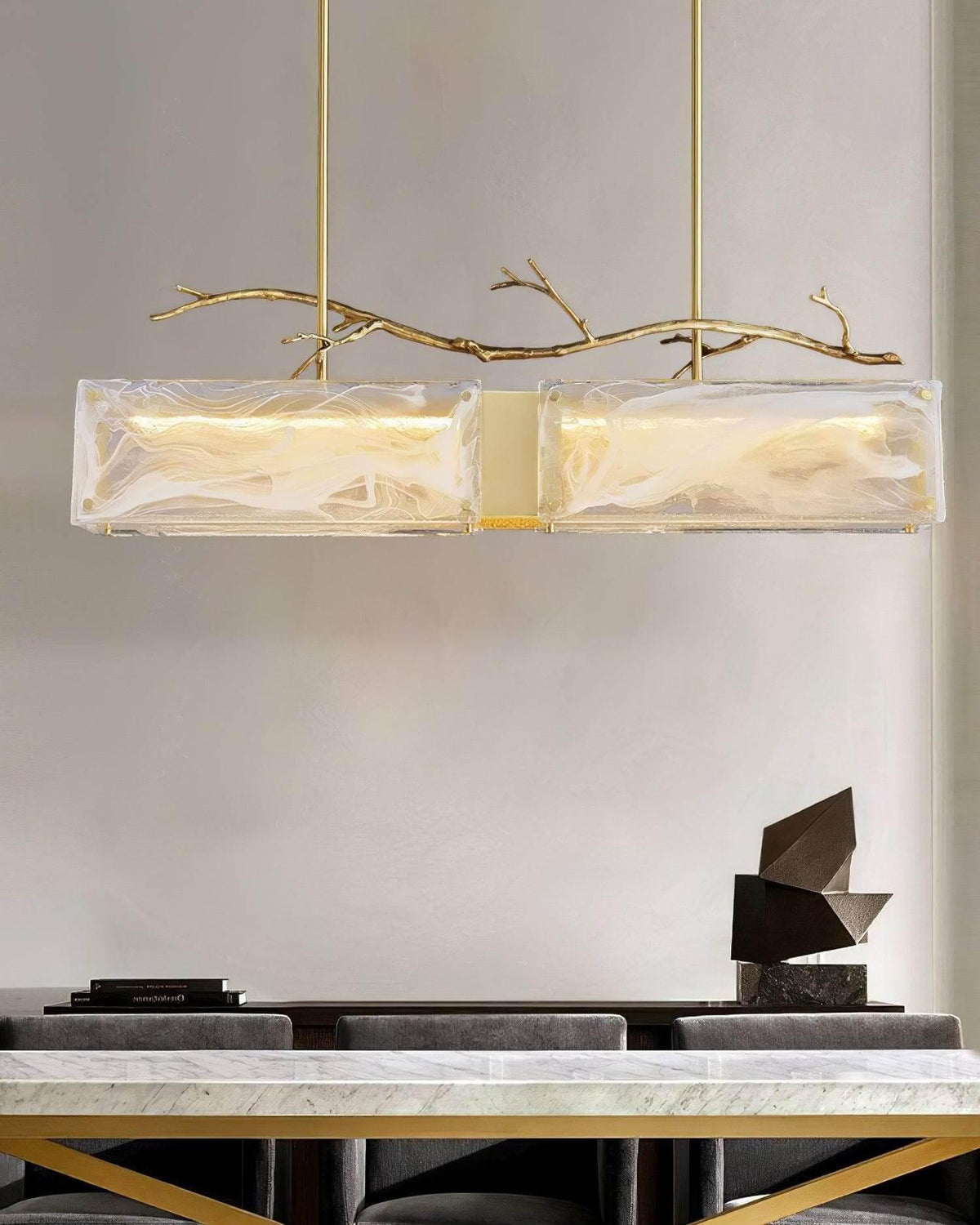 Metavaya Chandelier Thalassa Glass Chandelier Thalassa Glass Chandelier- Buy online