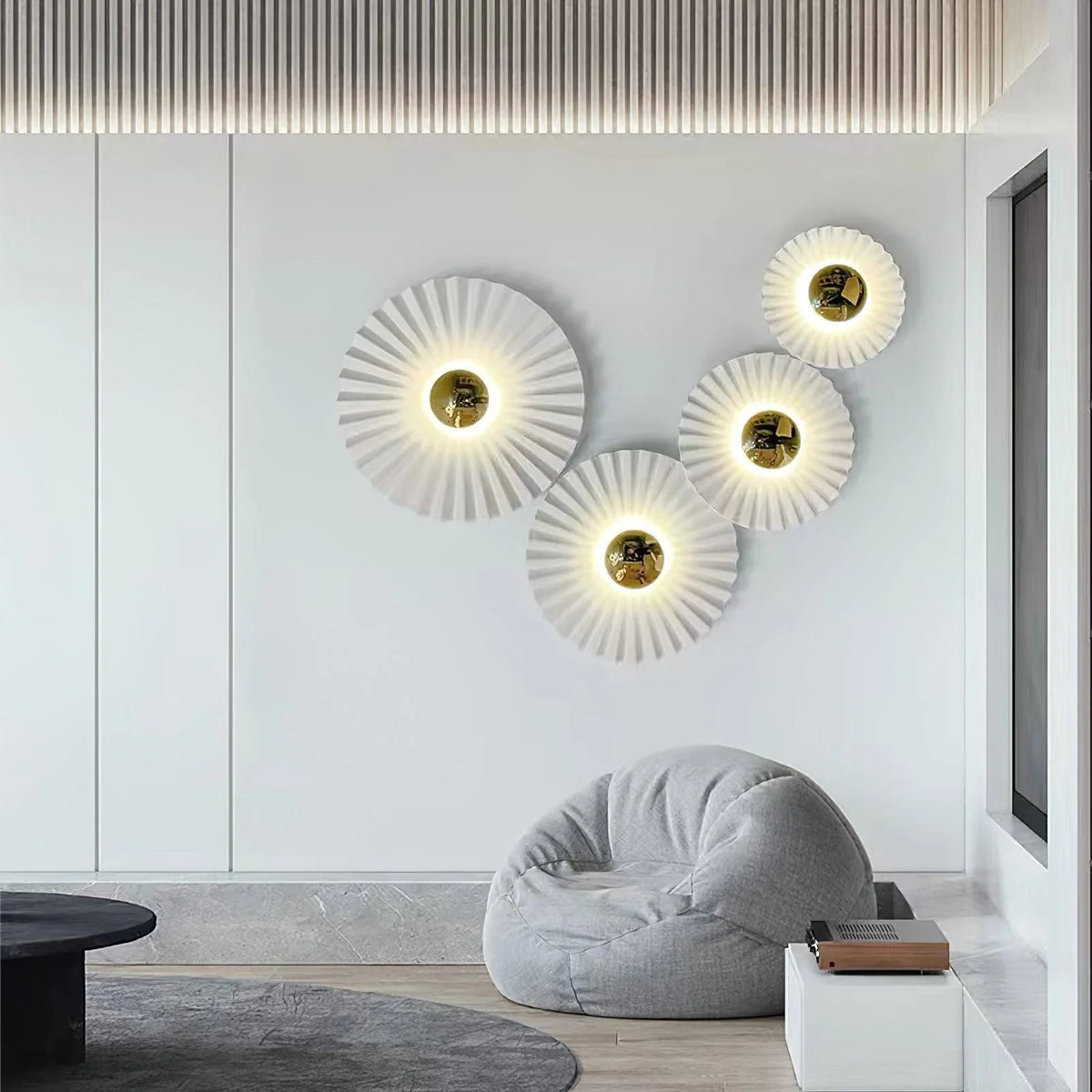 Metavaya Wall lamp Tinsley Flush Wall Lamp Tinsley recessed wall light | combination wall light