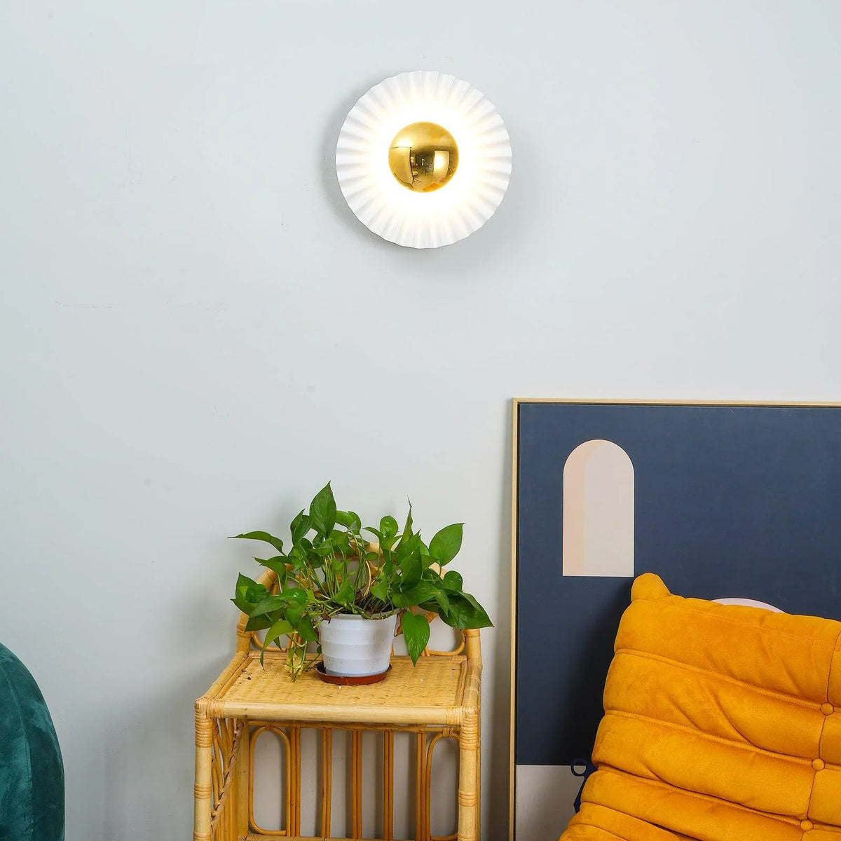 Metavaya Wall lamp Tinsley Flush Wall Lamp Tinsley recessed wall light | combination wall light