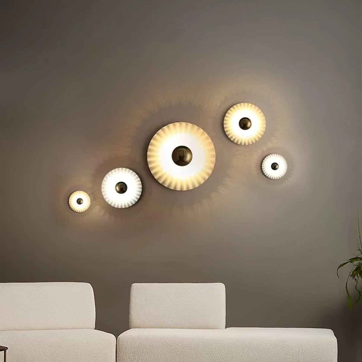 Metavaya Wall lamp Tinsley Flush Wall Lamp Tinsley recessed wall light | combination wall light