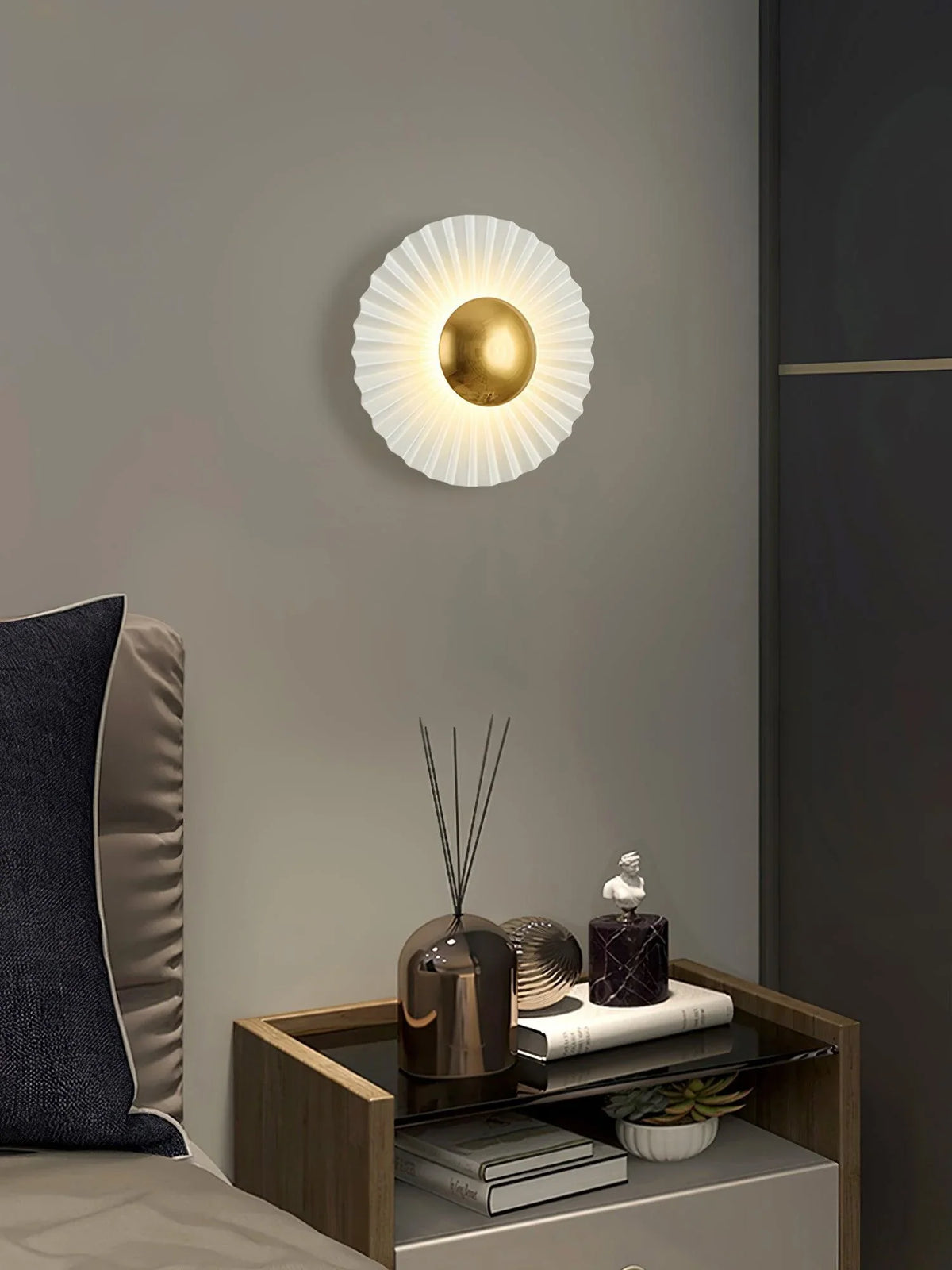 Metavaya Wall lamp Tinsley Flush Wall Lamp Tinsley recessed wall light | combination wall light