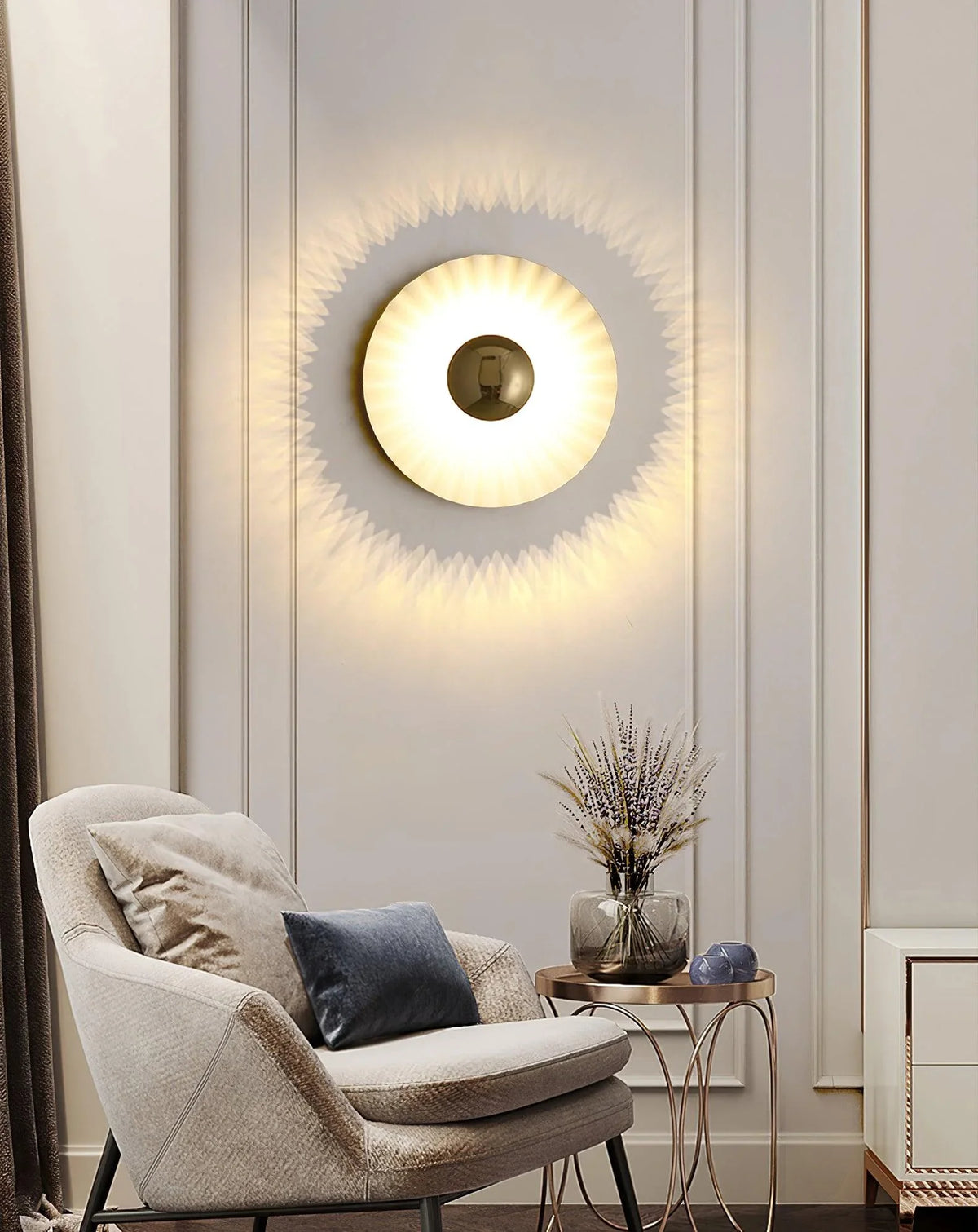 Metavaya Wall lamp Tinsley Flush Wall Lamp Tinsley recessed wall light | combination wall light
