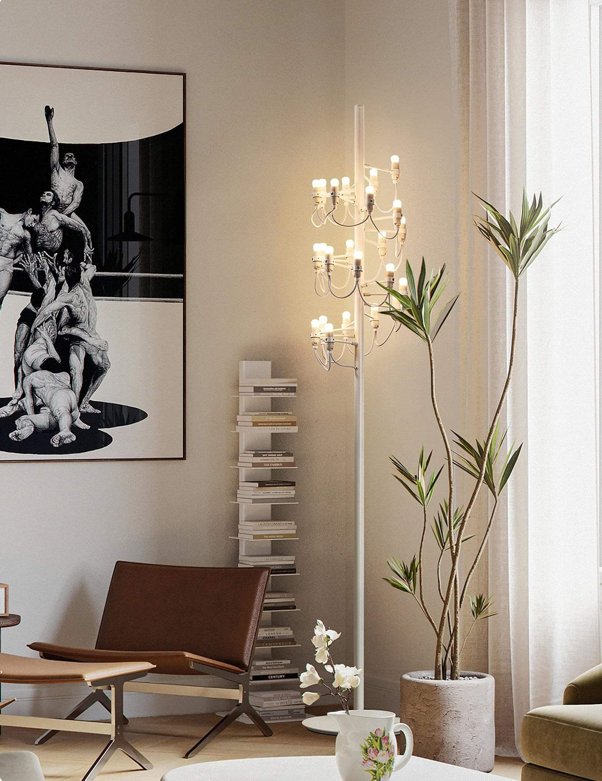 Metavaya Floor lamp Traditional Mid-century 2097 Floor Lamp