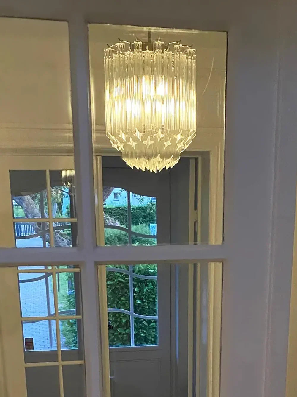 Transparant Prism Chandelier - view 9 | Metavaya
