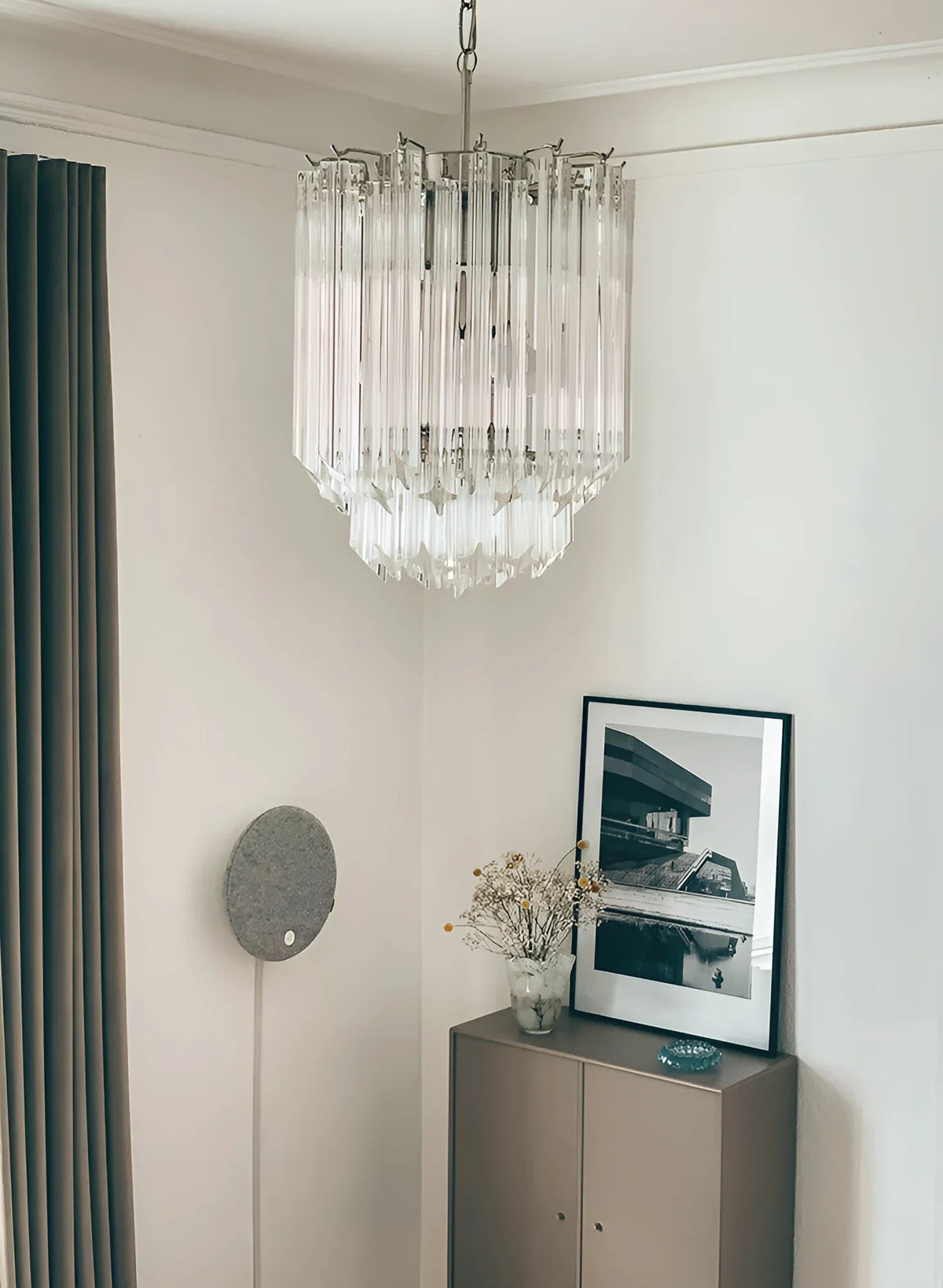 Transparant Prism Chandelier - view 6 | Metavaya