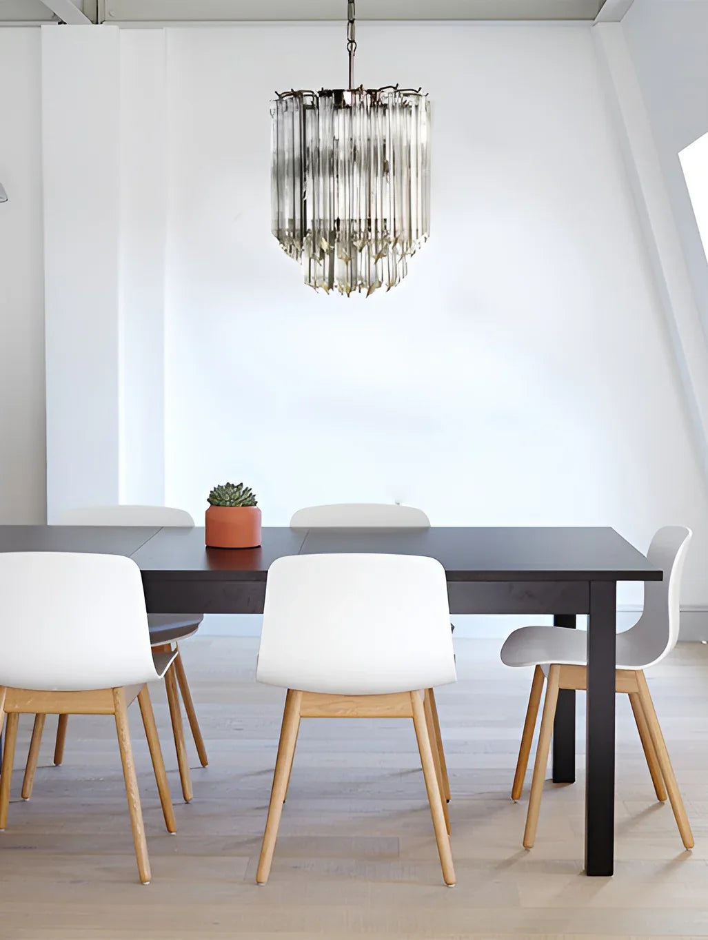Transparant Prism Chandelier - view 4 | Metavaya