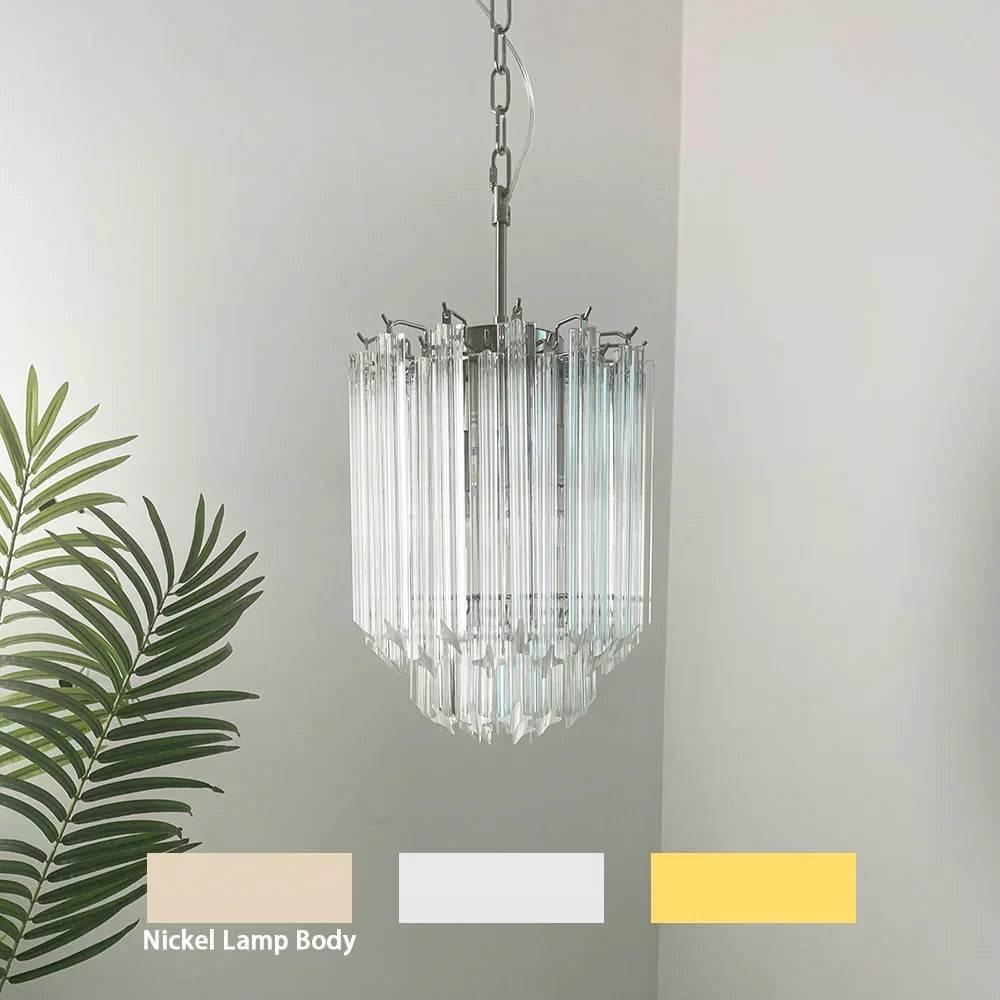 Transparant Prism Chandelier - view 21 | Metavaya