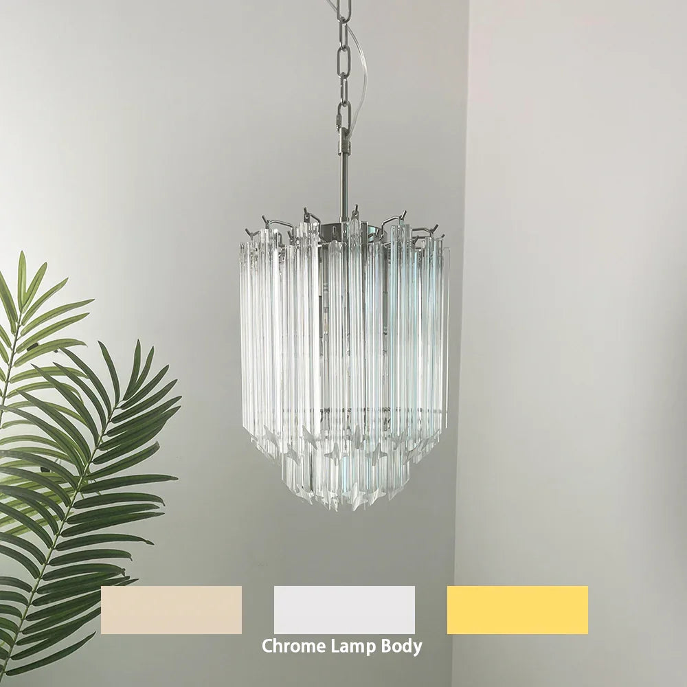 Transparant Prism Chandelier - view 22 | Metavaya