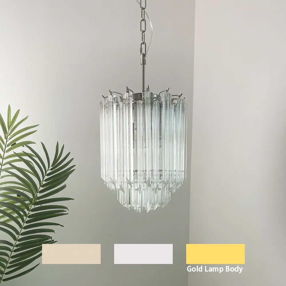 Transparant Prism Chandelier - view 23 | Metavaya