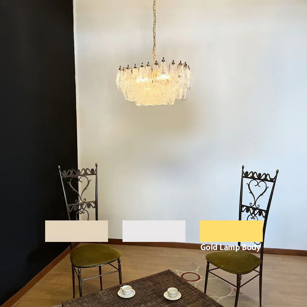 Transparent Poliedri Chandelier - view 20 | Metavaya