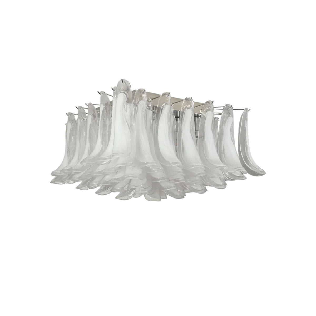 Transparent Glass Petal Ceiling Light - view 24 | Metavaya