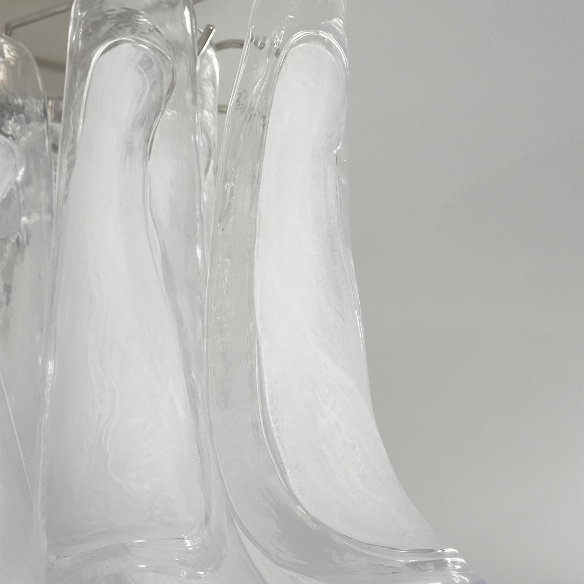 Transparent Glass Petal Ceiling Light - view 20 | Metavaya