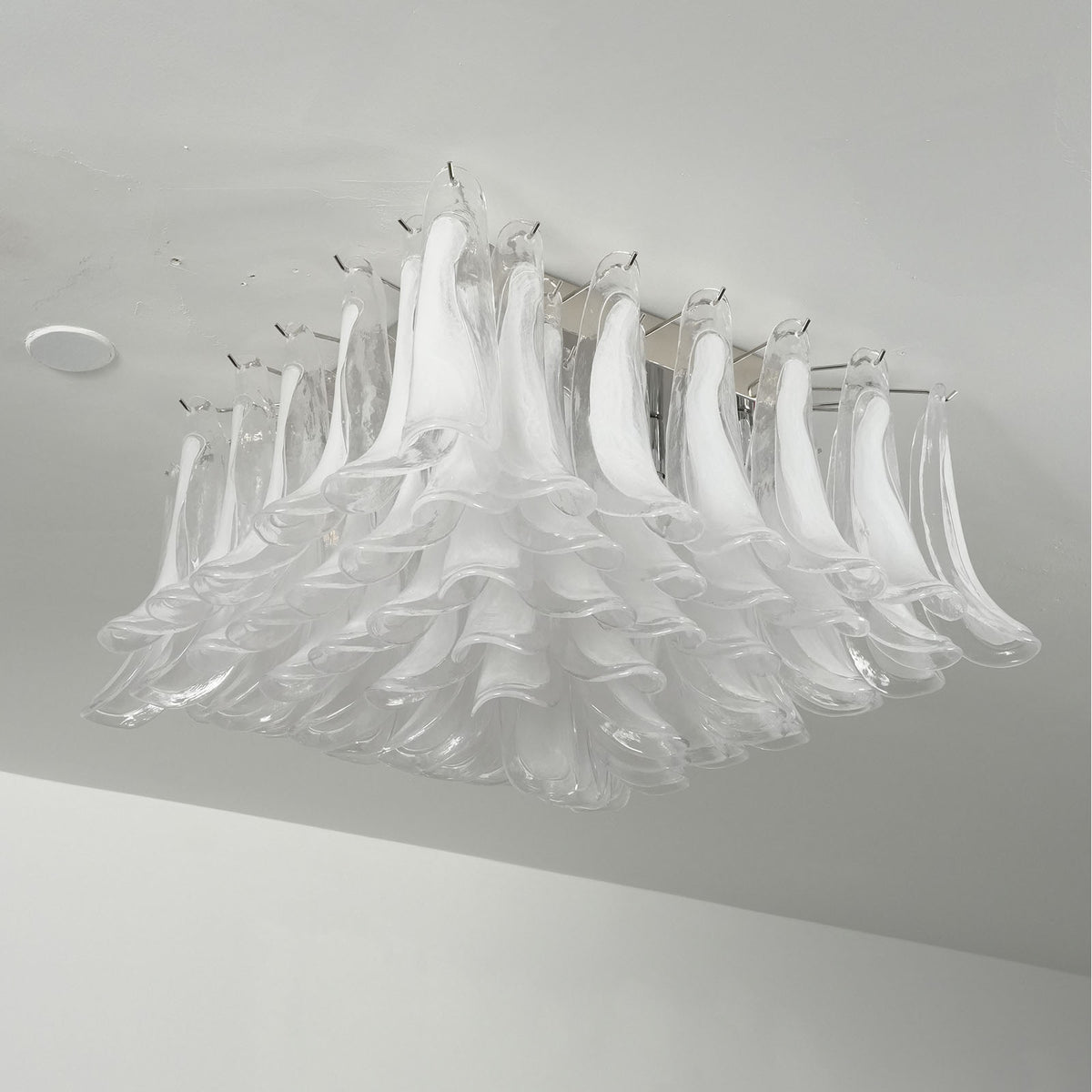 Transparent Glass Petal Ceiling Light - view 16 | Metavaya