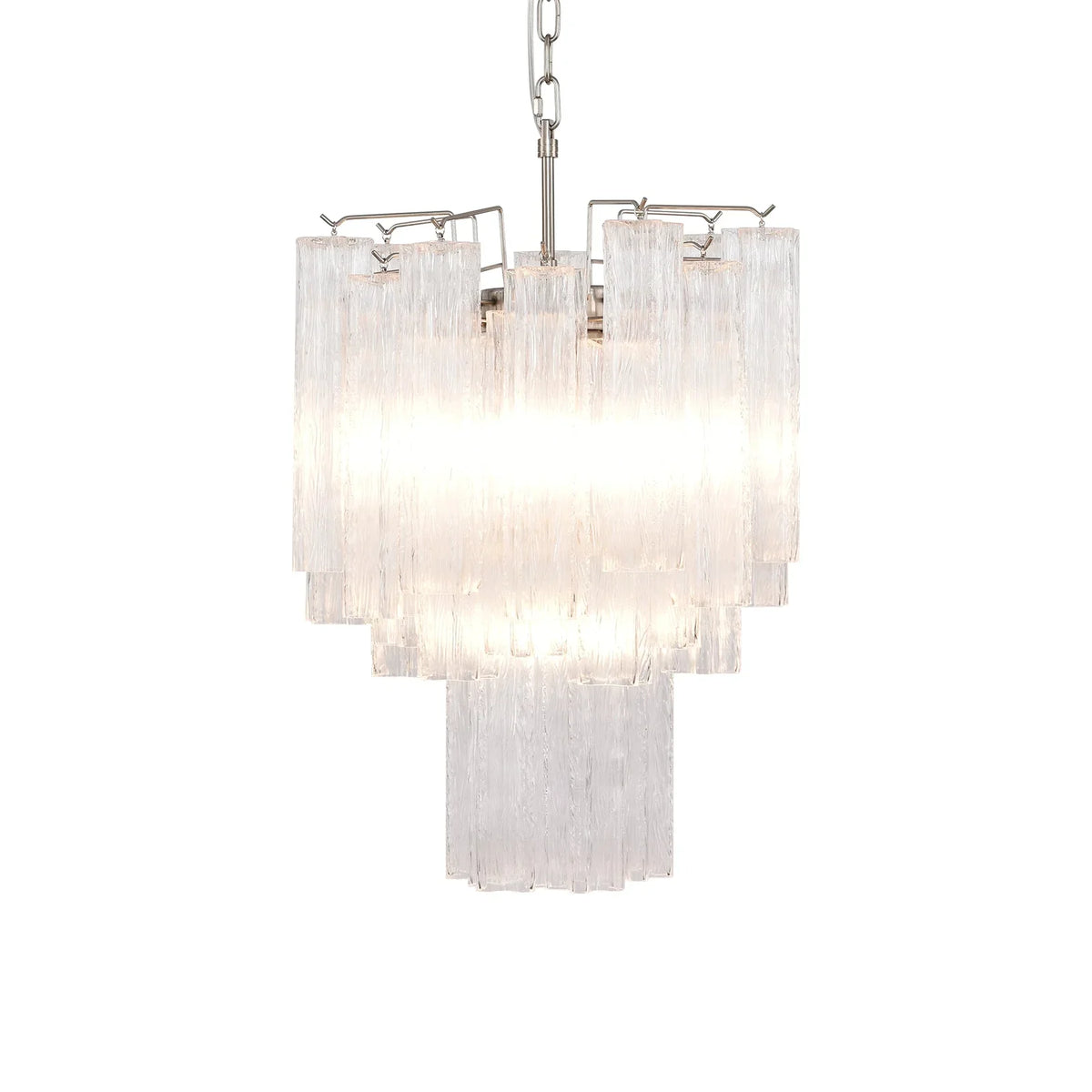 Transparent Glass Tube Chandelier | Metavaya