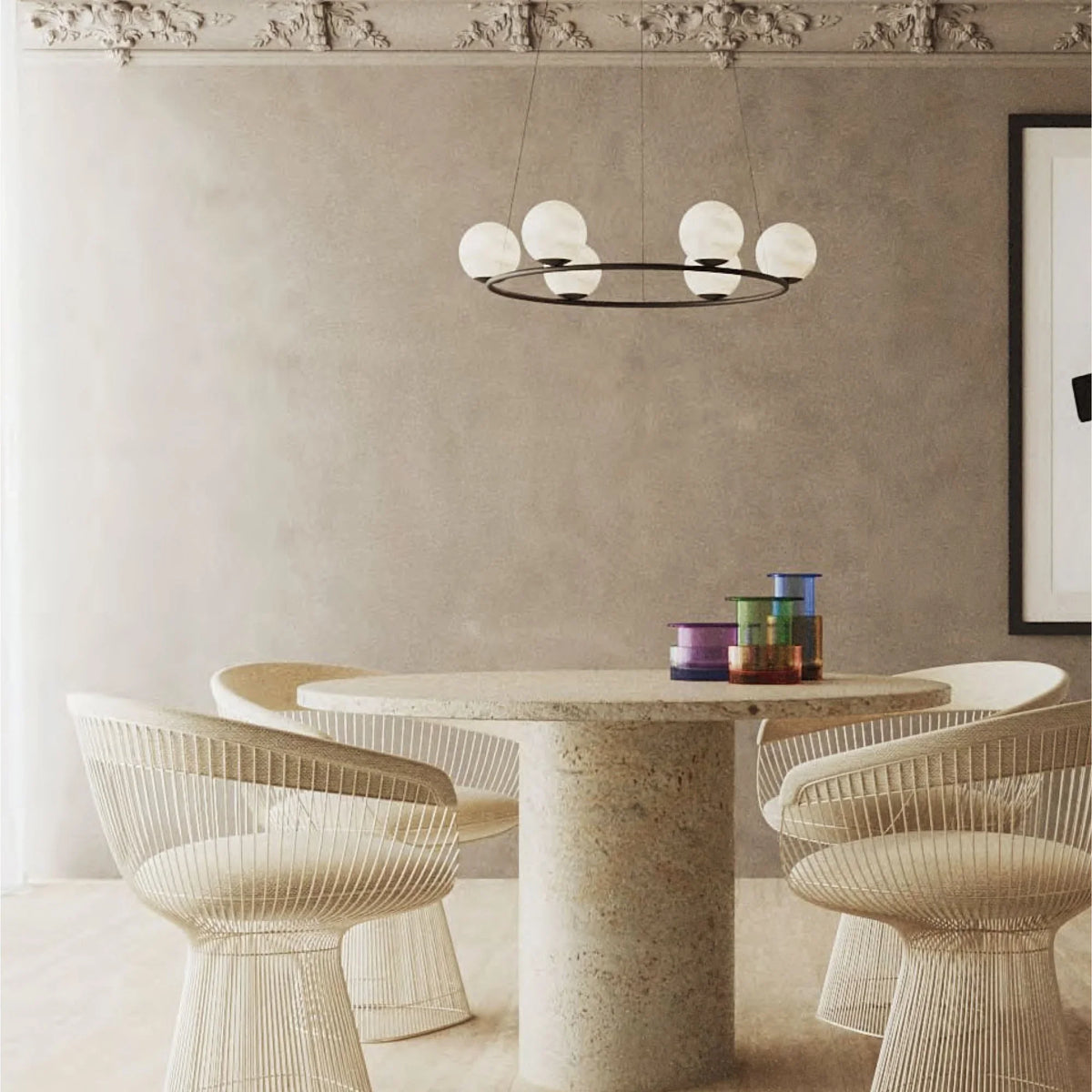 Tribeca Chandelier - view 3 | Metavaya