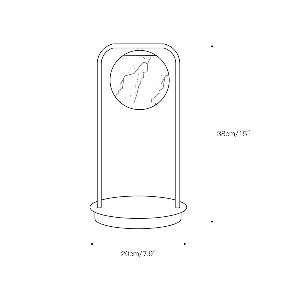Tribeca Table Lamp - view 11 | Metavaya