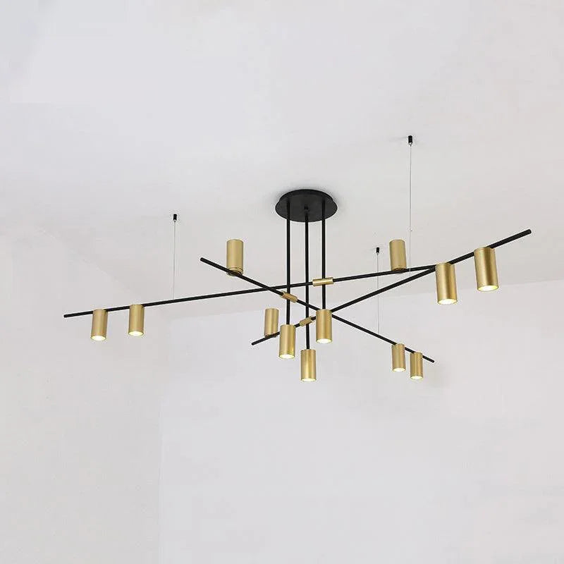 Metavaya Chandelier 12heads Dia 138cm x H 65cm / ∅ 54.3″ x H 25.6″ / Copper Tribes Chandelier 6938617803162 M2023102305-4